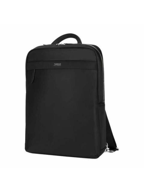 TARGUS MOCHILA DE CUERO-NYLON NEWPORT ULTRA SLIM PARA LAPTOP 15 NEGRO