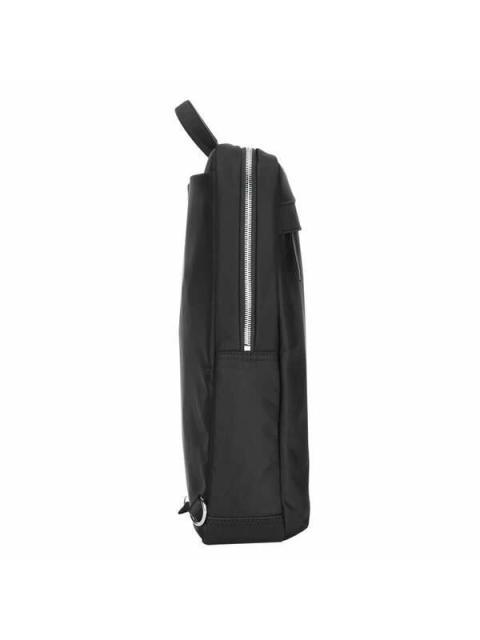 TARGUS MOCHILA DE CUERO-NYLON NEWPORT ULTRA SLIM PARA LAPTOP 15 NEGRO