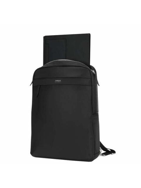 TARGUS MOCHILA DE CUERO-NYLON NEWPORT ULTRA SLIM PARA LAPTOP 15 NEGRO