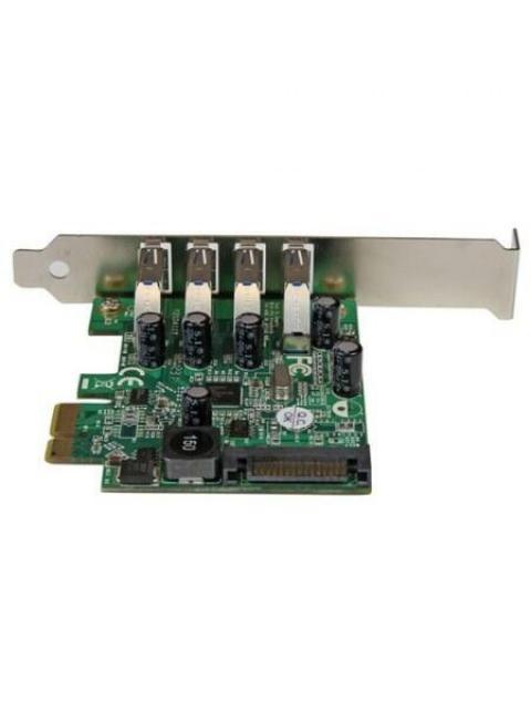 STARTECH  TARJETA PCI EXPRESS DE PERFIL BAJO 5 GBIT-S 4 PUERTOS USB 3.0