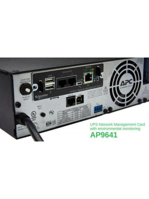 TARJETA DE ADMINISTRACION DE REDES APC AP9641 PARA SAI