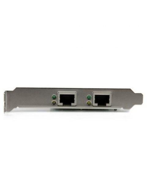 STARTECH  TARJETA DE RED NIC PCI EXPRESS PERFIL BAJO DE 2 PUERTOS GIGABIT ETHERNET RJ-45