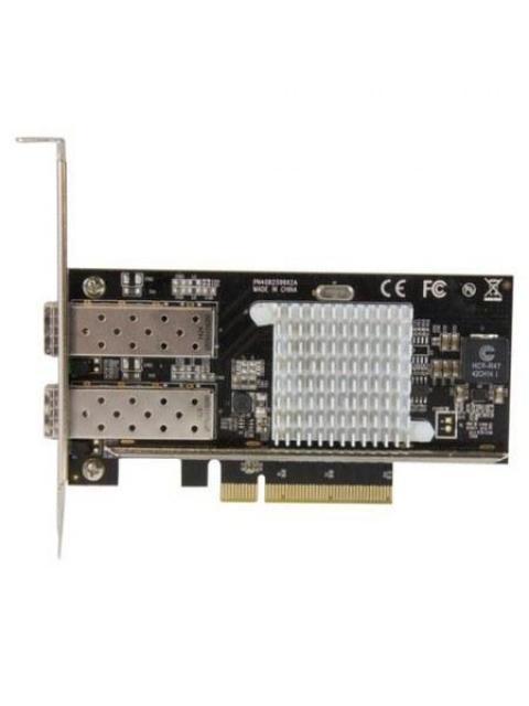 STARTECH  TARJETA PCI EXPRESS DE RED DE FIBRA DE 10GBIT-S CON 2 PUERTOS SFP+ ABIERTOS