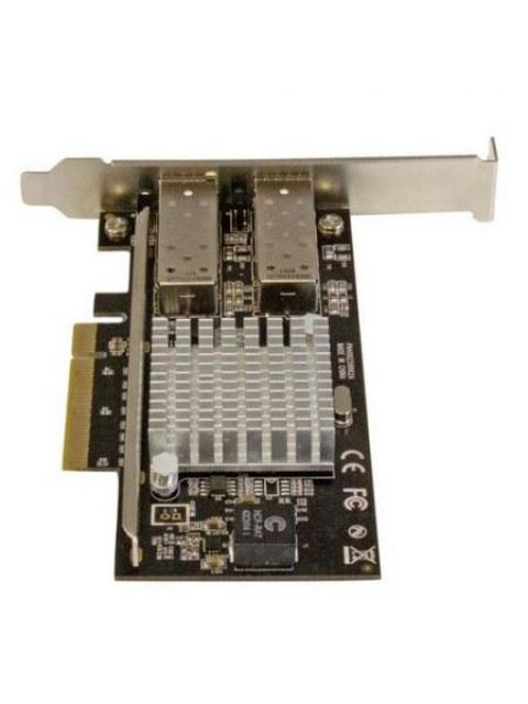 STARTECH  TARJETA PCI EXPRESS DE RED DE FIBRA DE 10GBIT-S CON 2 PUERTOS SFP+ ABIERTOS
