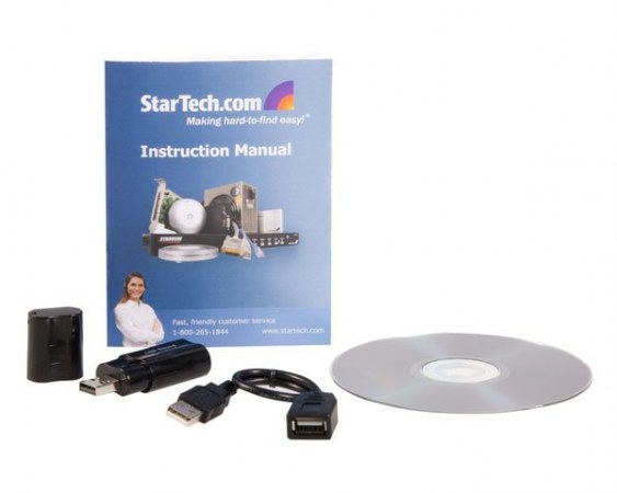 STARTECH  ICUSBAUDIOB ADAPTADOR DE AUDIO USB A - 2X 3.5MM NEGRO