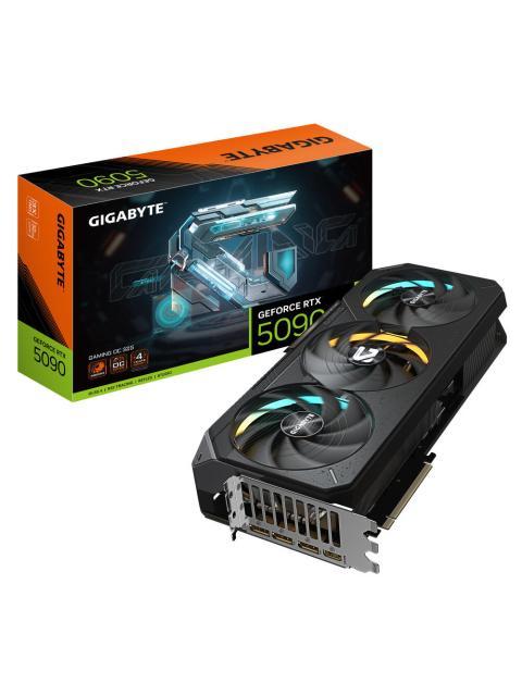 TARJETA DE VIDEO GIGABYTE NVIDIA RTX 5090 GAMING OC 32GB 512-BIT GDDR7 PCI EXPRESS X16 5.0