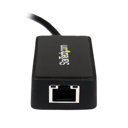 STARTECH  TARJETA ETHERNET EXTERNA USB 3.0 ALAMBRICO 1X RJ-45 NEGRO
