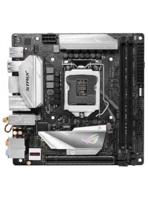 TARJETA MADRE ASUS ROG STRIX Z370-I GAMING - S-1151 - 2XDDR4 - 2133-4333 MHZ - HDMI - DISPLAYPORT - USB 2.0 - USB 3.0 - MINI ITX