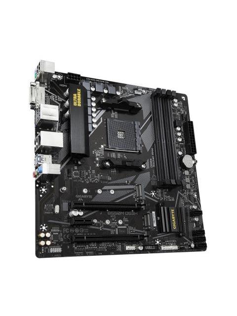 TARJETA MADRE GIGABYTE MICRO ATX B550M DS3H AC REV. 1.0 SAM4 AMD B550 HDMI 128GB DDR4 PARA AMD