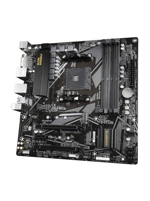 TARJETA MADRE GIGABYTE MICRO ATX B550M DS3H AC REV. 1.0 SAM4 AMD B550 HDMI 128GB DDR4 PARA AMD