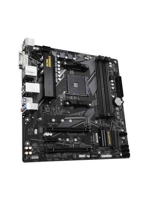 TARJETA MADRE GIGABYTE MICRO ATX B550M DS3H S-AM4 AMD B550 HDMI 128GB DDR4 PARA AMD - REQUIERE ACTUALIZACION DE BIOS PARA LA SERIE RYZEN 5000