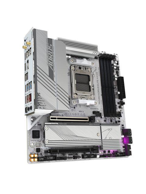 TARJETA MADRE GIGABYTE MICRO ATX B650M A ELITE AX ICE 64 GB DDR5 AM5 PARA AMD