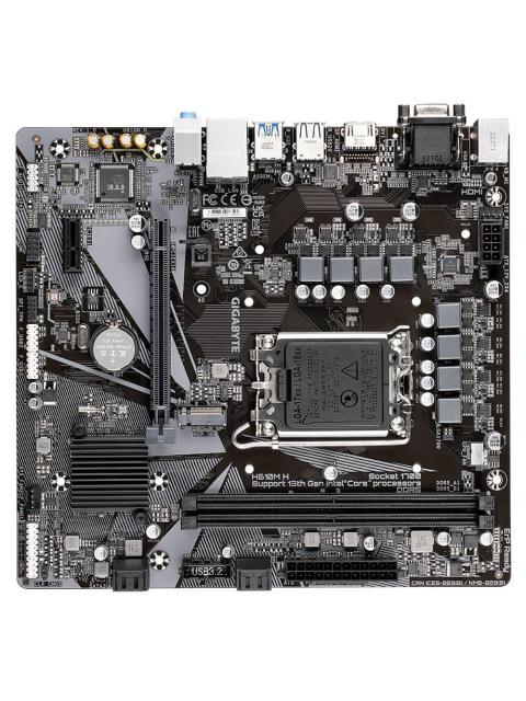 TARJETA MADRE GIGABYTE MICROATX H610M H S1700 64GB DDR5 PARA INTEL