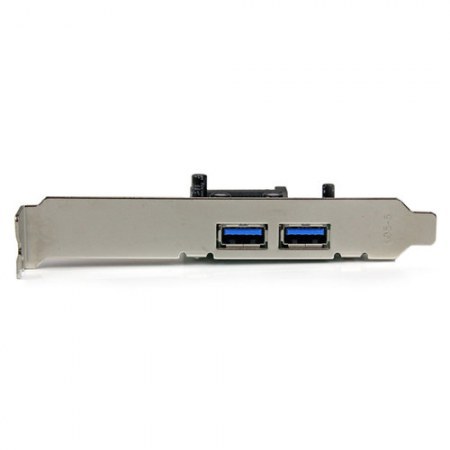 TARJETA PCIE 2PTOS USB 3.0 UASP ALIMENTAC SATA STARTECH PEXUSB3S24