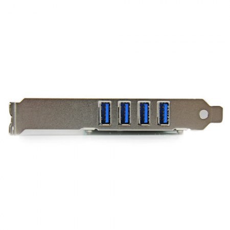 STARTECH  TARJETA PCI EXPRESS DE PERFIL BAJO 5 GBIT-S 4 PUERTOS USB 3.0