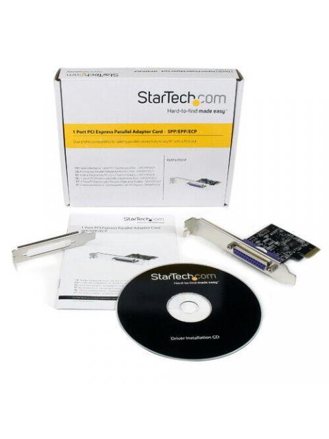 STARTECH  TARJETA PCI EXPRESS 1X DB25 2.5MBPS