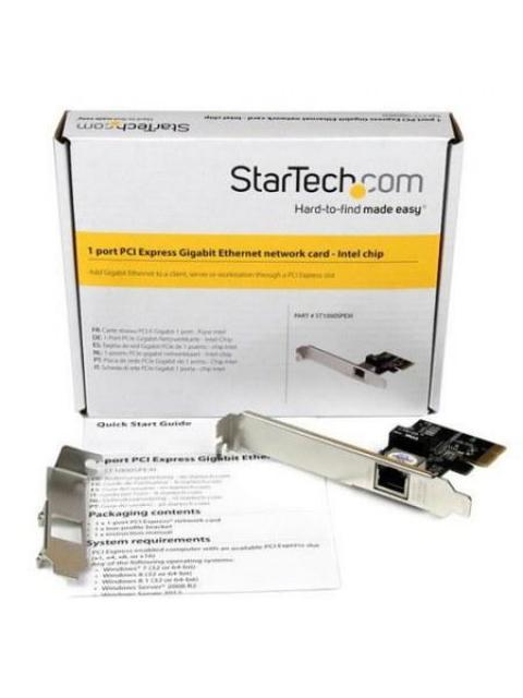 STARTECH  TARJETA DE RED PCI EXPRESS ETHERNET GIGABIT CON 1 PUERTO RJ45 CHIPSET INTEL I210