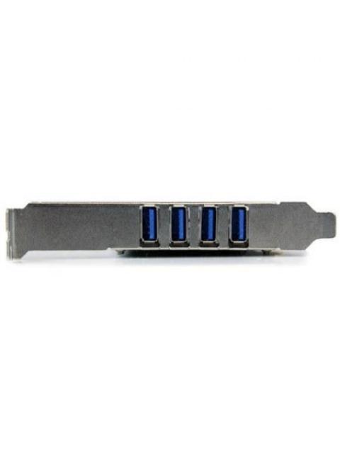 STARTECH  TARJETA PCI EXPRESS CON FUENTE MOLEX 4 PUERTOS USB 3.0 5 GBIT-S