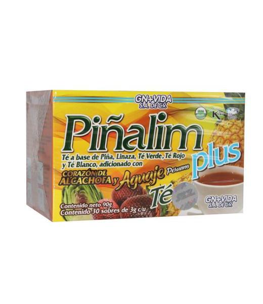 TE PIÑALIM PLUS C 30 SOB. ADICIONADO CON ALCACHOFA AGUAJE PERUANO GN+VIDA