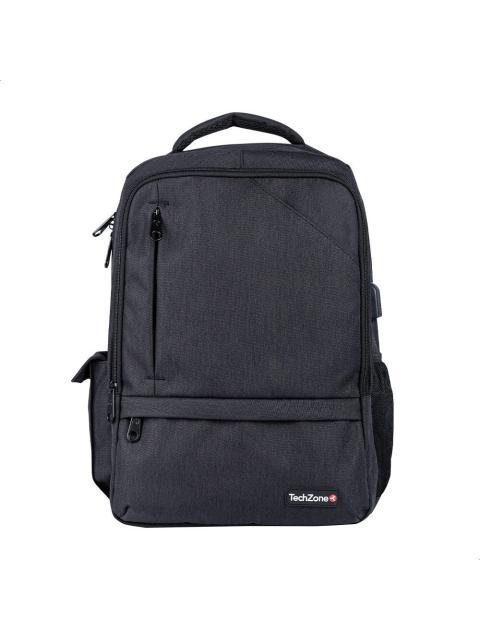 TECHZONE MOCHILA DE NYLON-POLIESTER LOUD PARA LAPTOP 15.6 NEGRO