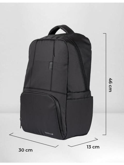TECHZONE MOCHILA DE POLIESTER WANTED PARA LAPTOP 15.6 NEGRO