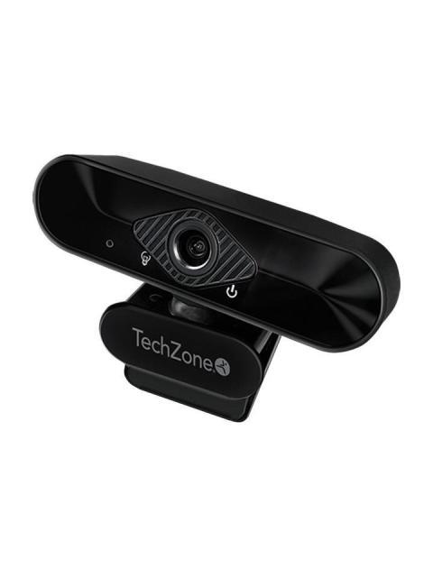 TECHZONE WEBCAM TZCAMPC02 1080P USB NEGRO