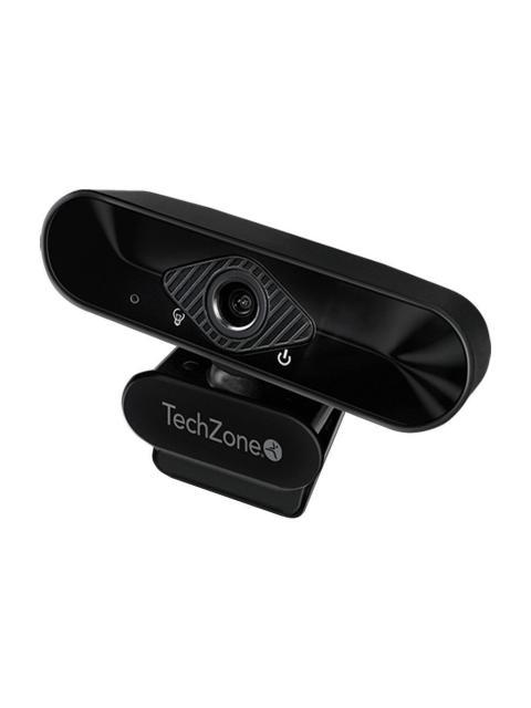 TECHZONE WEBCAM TZCAMPC02 1080P USB NEGRO