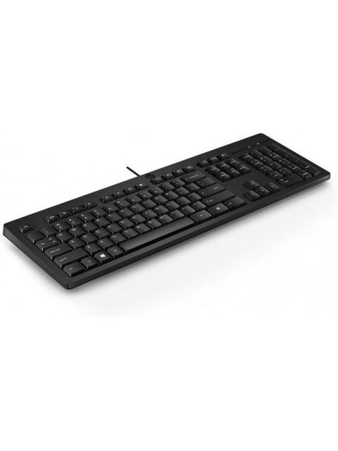 TECLADO ALAMBRICO HP 125 266C9AA#ABM (USB TYPEA CON CABLE)