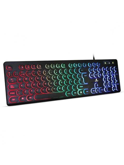 TECLADO BROBOTIX 963098 ALAMBRICO USB NEGRO (ESPANOL)