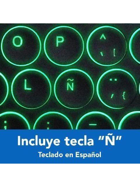 TECLADO BROBOTIX 963098 ALAMBRICO USB NEGRO (ESPANOL)
