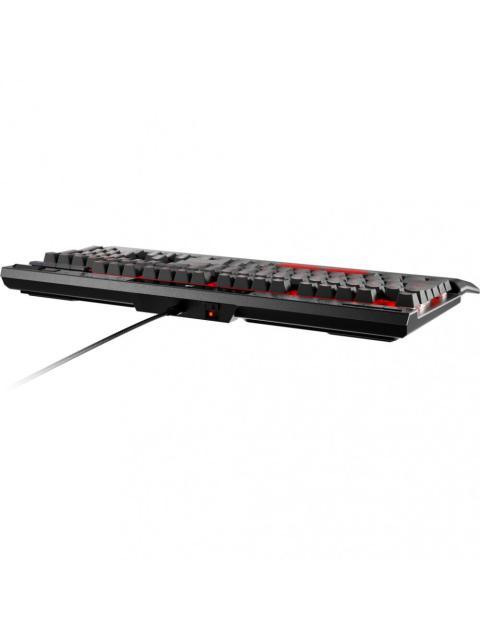 TECLADO GAMER CORSAIR K70 MAX RGB TECLADO MECANICO SWITCH CHERRY MGX ALAMBRICO NEGRO (INGLES)
