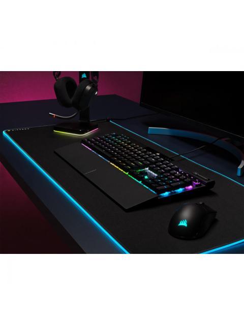 TECLADO GAMER CORSAIR K70 RGB PRO LED RGB TECLADO MECANICO CHERRY MX BROWN ALAMBRICO USB NEGRO INGLES