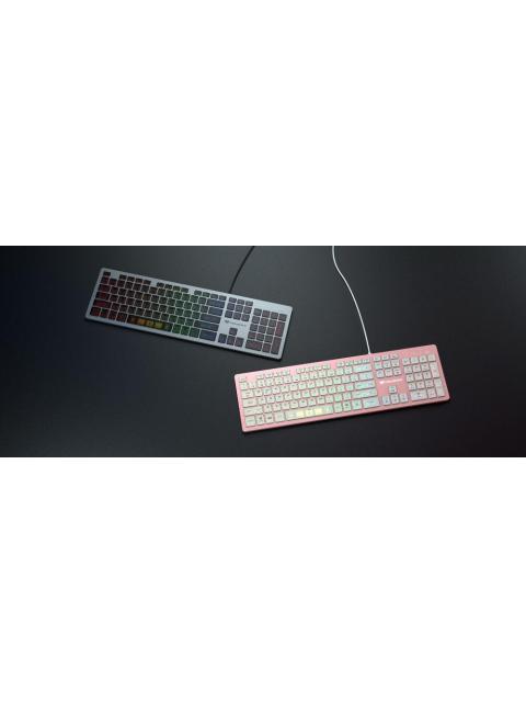 TECLADO GAMER COUGAR VANTAR AX RGB SWITCH TIJERA ALAMBRICO ROSA (INGLES)