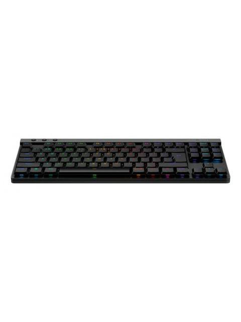 TECLADO GAMER LOGITECH G515 LIGHTSPEED TKL LED RGB TKL TECLADO MECANICO LOGITECH GL TACTILE INALAMBRICO RF INALAMBRICO-BLUETOOTH NEGRO INGLES
