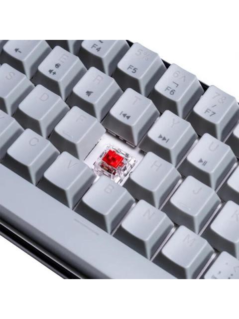 TECLADO GAMER NACEB NA-0963M LED RGB 60% TECLADO MECANICO OPTICO ALAMBRICO USB MULTICOLOR INGLES