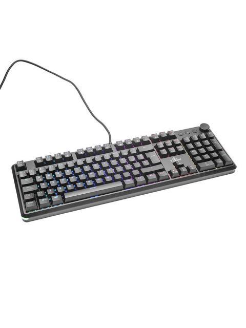 TECLADO GAMER YEYIAN ASWARD SERIES 3000 RGB TECLADO MECANICO SWITCH BLUE ALAMBRICO NEGRO (ESPANOL)