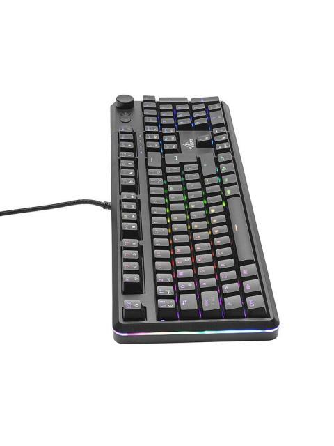 TECLADO GAMER YEYIAN ASWARD SERIES 3000 RGB TECLADO MECANICO SWITCH RED ALAMBRICO NEGRO (ESPANOL)