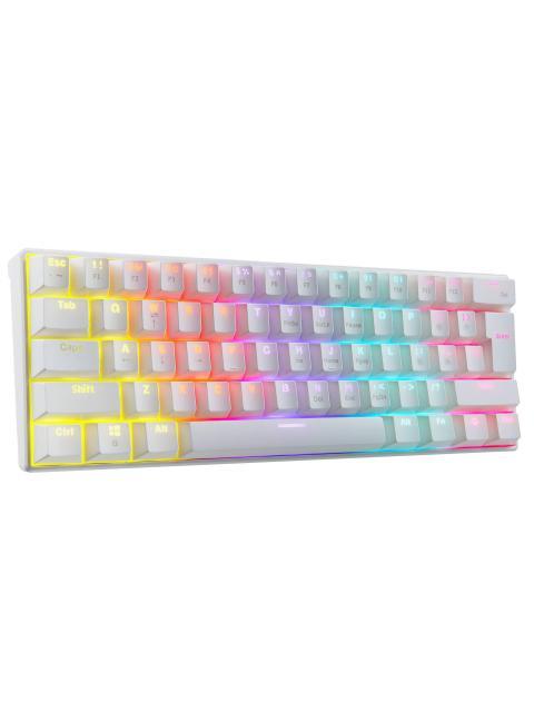 TECLADO GAMING XPG SUMMONER MINI SWITCH OUTEMU BLUE. CON ILUMINACION RGB EN ESPANOL. BLANCO. SUMMONERMINI61BLWHCES