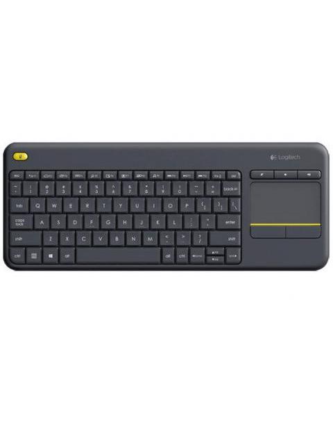 TECLADO LOGITECH TOUCH K400 PLUS INALAMBRICO USB NEGRO (ESPANOL)