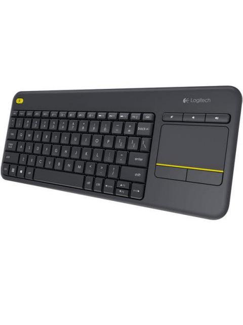 TECLADO LOGITECH TOUCH K400 PLUS INALAMBRICO USB NEGRO (ESPANOL)