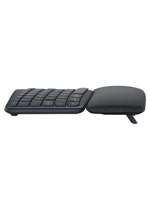 TECLADO LOGITECH ERGO K860 INALAMBRICO RF WIRELESS-BLUETOOTH NEGRO (ESPANOL)