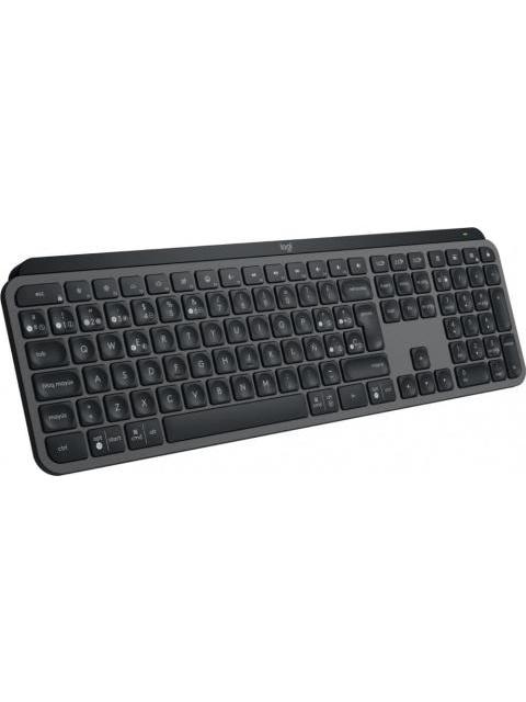 TECLADO LOGITECH MX KEYS S INALAMBRICO RF WIRELESS-BLUETOOTH GRAFITO (ESPANOL)