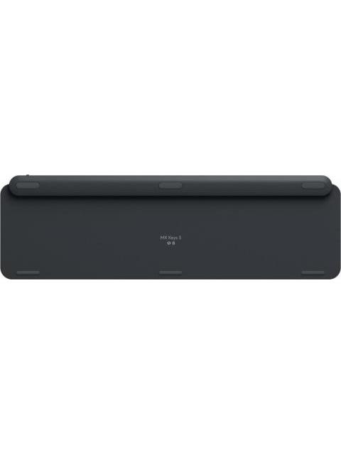 TECLADO LOGITECH MX KEYS S INALAMBRICO RF WIRELESS-BLUETOOTH GRAFITO (ESPANOL)