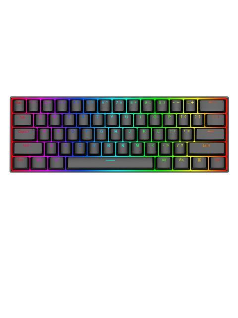TECLADO MECANICO REDRAGON DRAGONBORN INGLES NEGRO RGB