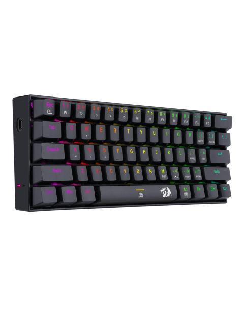TECLADO MECANICO REDRAGON DRAGONBORN K630RGB BROWN INGLES NEGRO RGB