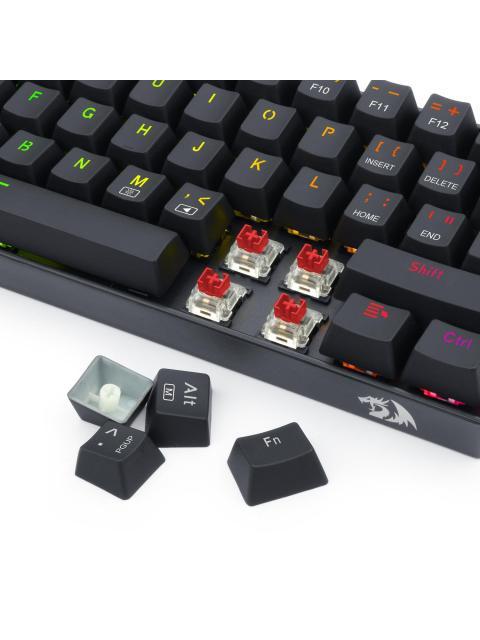 TECLADO MECANICO REDRAGON DRAGONBORN K630RGB BROWN INGLES NEGRO RGB