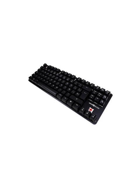 TECLADO GAMER GAME FACTOR KBG500 RGB TECLADO MECANICO SWITCH KRED BLUE ALAMBRICO NEGRO (ESPANOL)
