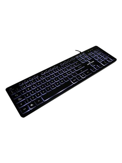 TECLADO PERFECT CHOICE PC-201304 ALAMBRICO USB NEGRO (ESPANOL)