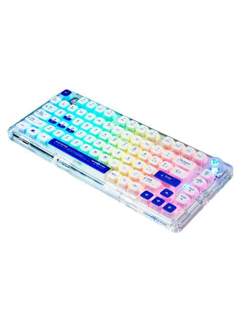 TECLADO VORAGO GAME FACTOR KBG800 TECLADO GASKET PERSONALIZABLE FORMATO 75 CON RGB CONFIGURABLE
