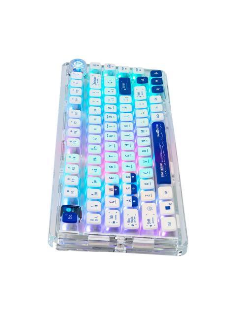 TECLADO VORAGO GAME FACTOR KBG800 TECLADO GASKET PERSONALIZABLE FORMATO 75 CON RGB CONFIGURABLE